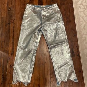 We The Free Women’s Coated Cropped Jeans